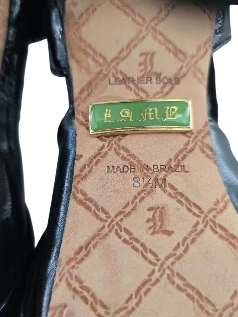 L.A.M.B. black patent